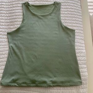 Tahari Sage Green Modern Essentials Top NWOT